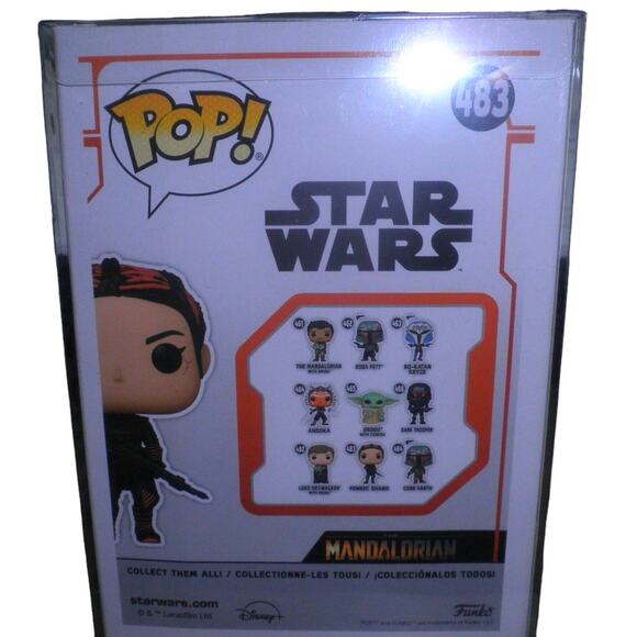 Funko Pop! Star Wars: The Mandalorian - Fennec Shand Vinyl Bobblehead, NIB - Picture 6 of 9